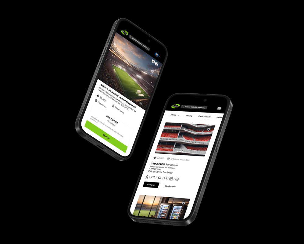 Iphone Mockup web mobil Stadibox
